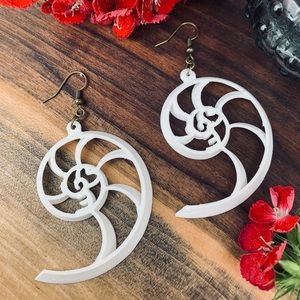 Nautical Shell Earrings